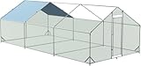 Hühnerstall,Freilaufgehege XXL Hühnergehege 3x6x2m Verzinkter Stahl...