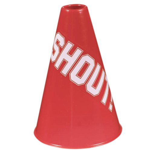 Red Plastic Megaphone (8.25