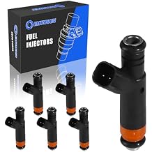 Fuel Injectors Set of 6 FJ460 for Ford F150 F150 Heritage E150 E250 Econoline 4.2L V6 1999-2004 Replacement 800-1467N YR3Z9F593AA