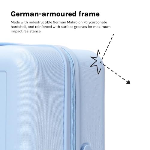 Image of MOKOBARA Transit Check-in Trolley Bag 64cm 65L Blue