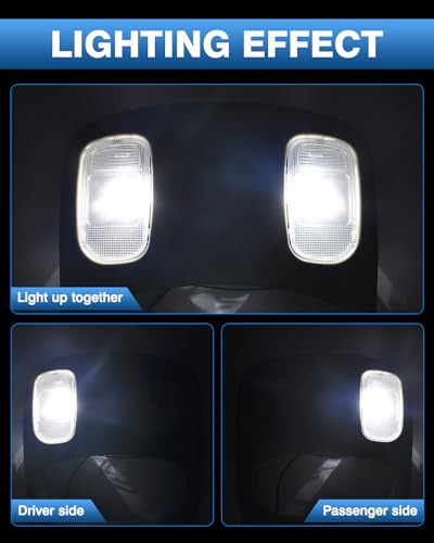 Lámpara LED Interior de Techo para Dodge Ram 2002-2010 miniatura 5