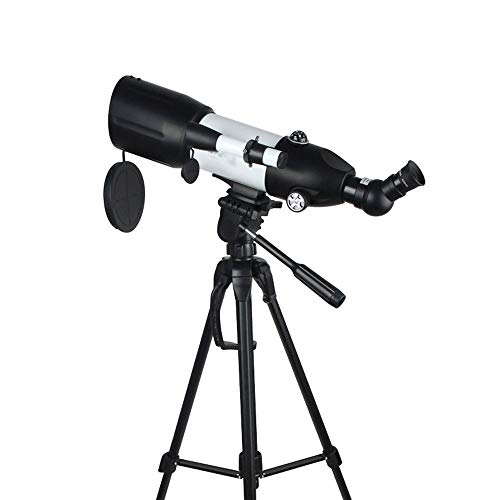 Telescopio refractor para astronomía con trípode y accesorios miniatura 1
