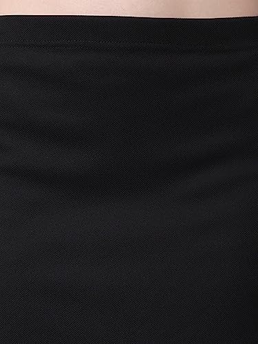 Image of POPWINGS Casual Twill Frill Knee Length Pencil Skirt for Women || Stylish Summer Skirt for Women || Knee-Length Skirt for Women || Semi-Formal Women Skirt