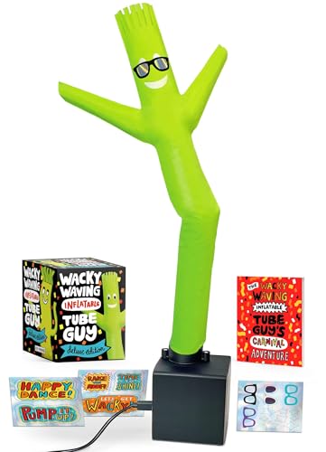 Wacky Waving Inflatable Tube Guy Deluxe Edition: Includes USB Cable and Vinyl Stickers (RP Minis)