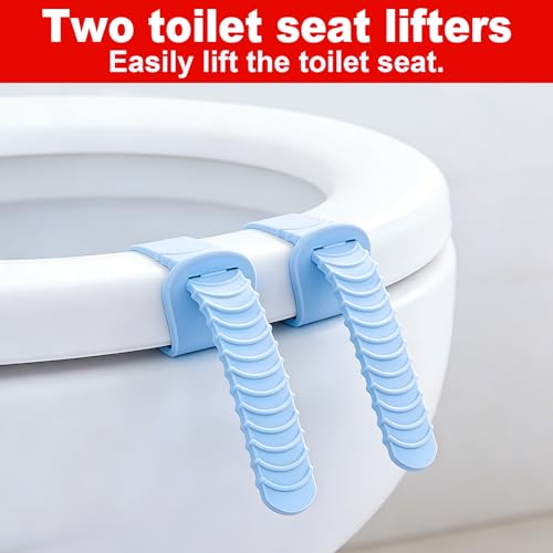 2PCS Toilet Seat Splash Guard for Boys, Anti-Splash Pee Shield & Urine Deflector, Portable Potty Training Toilet Guard, Easy-to-Clean Bathroom Splash Protector