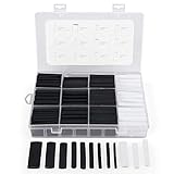 Umfassende Anwendungsmöglichkeit: eventronic Schrumpfschlauch-Set ist sehr passend für jedes Projekt Werkstatt, Montagematerial The Broken, elektrische Isolierung, Draht Anschluss usw. Sie können auch verwenden Sie für allthe iPhone und iPad Ladekabel und Headset.