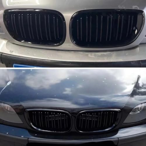 Grille de calandre BMW E46 restylée pour corriger un avant terni - 3