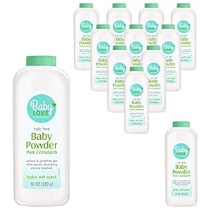 Baby Powder, Pure Cornstarch, 10-oz.