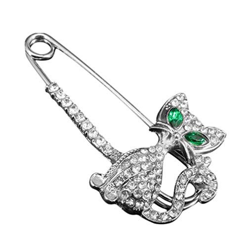 Holibanna 1 broche moderno, durável, prático, adorável, broche de gato, broche, divertido, bola de g