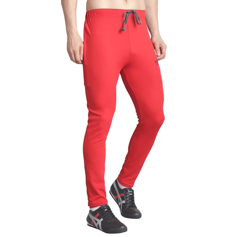 Image of Mack Jonney Solid Regular Fit Polyster Lycra Trackpant for Men-P