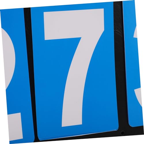 Tablero de puntuación portátil para deportes competitivos Happyyami, color azul, fabricado en PVC miniatura 3