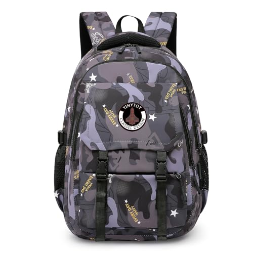 Image of Tinytot 30 Litre Waterproof School Backpack Bags for Women - Large 19 Inch Laptop Bag for Boys &Girls 12+ Years, College Bag for Girls and Boys, Men, Women - Ideal for Office, Travel, School, College