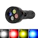 Produktbild Goread C80 350LM CREE R2 LED Taschenlampe, Multifunktions 4 Farbfilter, Notfallarbeits Railway Signal Licht Lampe, 3 Modus Strong Light / Low Light / Flash