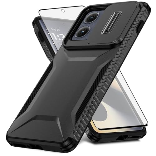 Coque Motorola Moto Edge 2024 anti rayure avec film écran verre trempé