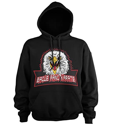 Sweat Cobra Kai Eagle Fang Karate le cadeau noir en taille M pour passionné