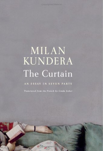 The Curtain: An Essay in Seven Parts by Milan K... B017V89MOI Book Cover