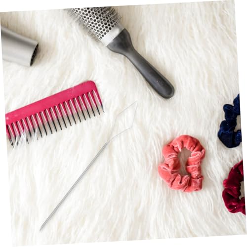 Agujas para rastas duraderas de acero inoxidable para estilizar cabello fino y grueso 5