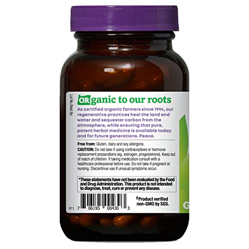 Oregon's Wild Harvest Black Cohosh Organic Herbal Supplement, 90 Count #TOP2