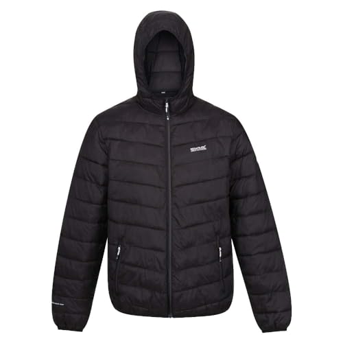 Image of Regatta Mens Hooded Hillpack Outdoor Active Padded Jackets - Perfect for Walking, Hiking & Camping