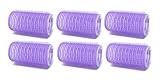 Medium Cling Stick Hair Curler Self Holding Rollers 6 Count