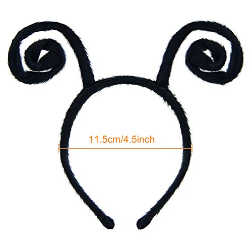 image for Coopay 24 Pack Butterfly Antenna Headband Snail Headband Alien Hairban