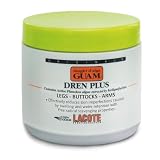 Guam, Algenfango Dren Plus für Beine, Gesäß, Arme, gegen Cellulite, Bekämpft freie Radikale, Anti-Aging, Made in Italy, 500 g Packung