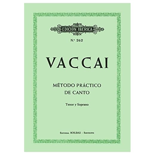 Método práctico de canto: Tenor y Soprano
