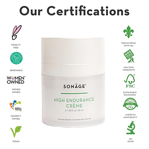 Sonage High Endurance Creme | Antioxidant And Calming Face Cream | Night Cream For Firming, Toning, And Sculpting | For All Skin Types #TOP5