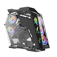 Xigmatek ATX-Gehäuse für Zeus ARGB, mit Glasscheiben, Schwarz