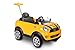 Produktbild ROLLPLAY Push Car mit ausziehbarer Fußstütze, Für Kinder ab 1 Jahr, Bis max. 20 kg, MINI Cooper, Gelb