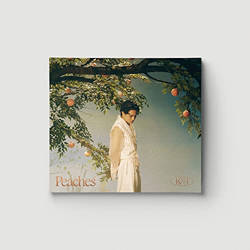KAI EXO Peaches mini album K-Pop avec affiche officielle pliée et lot de cartes photos