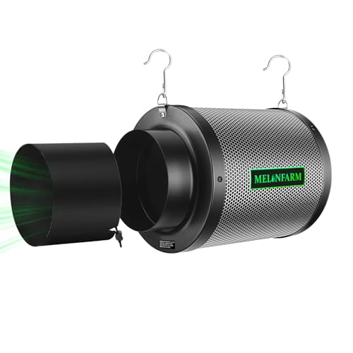 MELONFARM 6" Air Carbon Filter with Virgin Charcoal