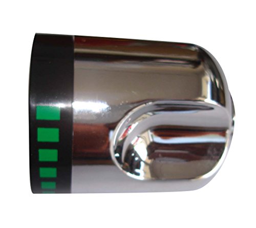 OURTAPS On Off Flow Control Handle for Thermoststic Bath Mixer Taps & Shower Valves, with Brass 7.5mm Diameter Spline Socket - 359