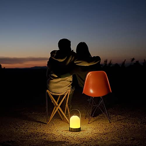 Tubicen Portable Led Outdoor Table Lamp Waterproof, 4000Mah Battery Operated Cordless Table Lamp Rechargeable, 4-Way Touch Dimmable Portable Patio Outdoor Table Lanterns For Patio Dinner Camping #TOP4