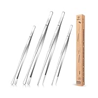Set Di 4 Pinze Da Cucina In Acciaio Inox - 30.5cm E 25.4cm, Per Alimenti - Foto 10