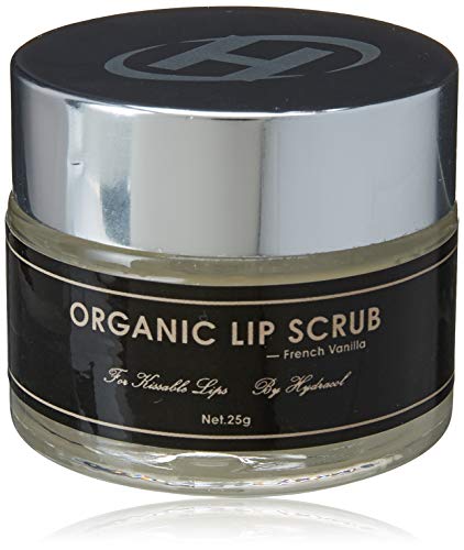 Lip Scrub -Best Organic Lip Sugar Scrub Exfoliating Lip Exfoliator, Lip Treatment for Dry, Cracked, Chapped Lips, Softens & Smooths, Vanilla Flavor Moisturize. Lip Scrub Lush Natural, Stock Stuffer