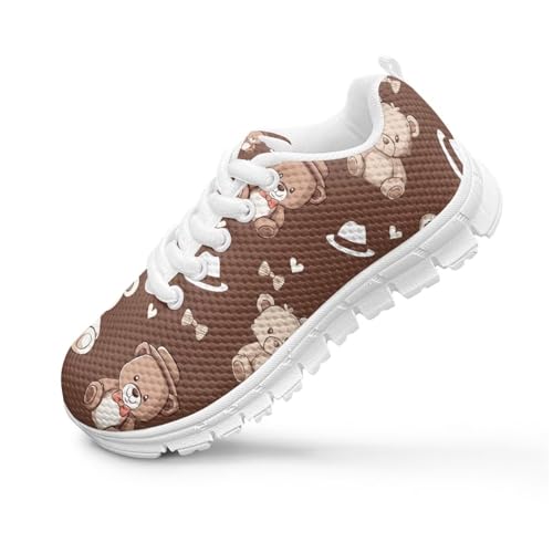 Boys Girls Tennis Shoes Kids Lightweight Sports Running Walking Shoes Non Slip Breathable Students School Athletic Sneakers White Sole3