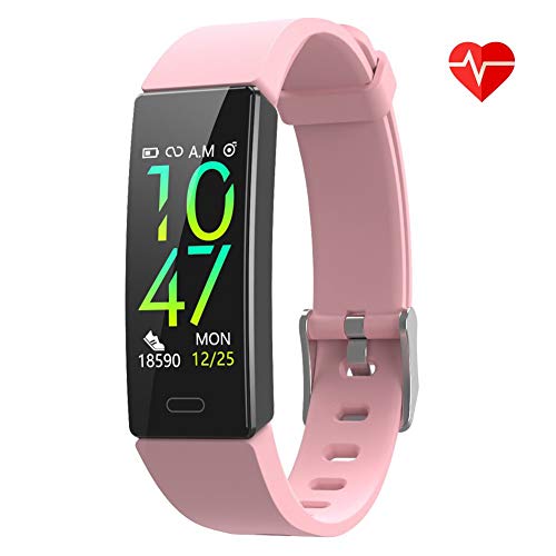 ZURURU Fitness Watch with Blood Pressure Heart Rate Monitor, IP68 Waterproof Activity Tracker