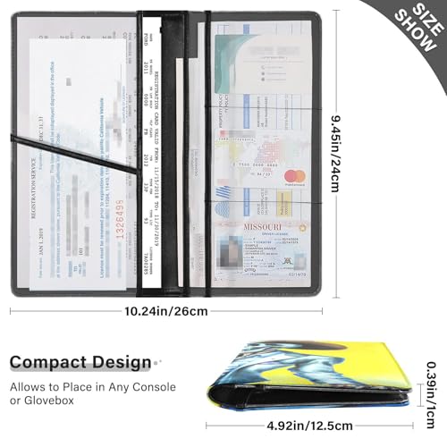 Organizador De Guanteras De Cuero Slim miniatura 3