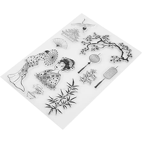 Selos Transparentes Diy Scrapbook Com Acabamento Carimbo Em Relevo Scrapbook Cartão Transparente Col