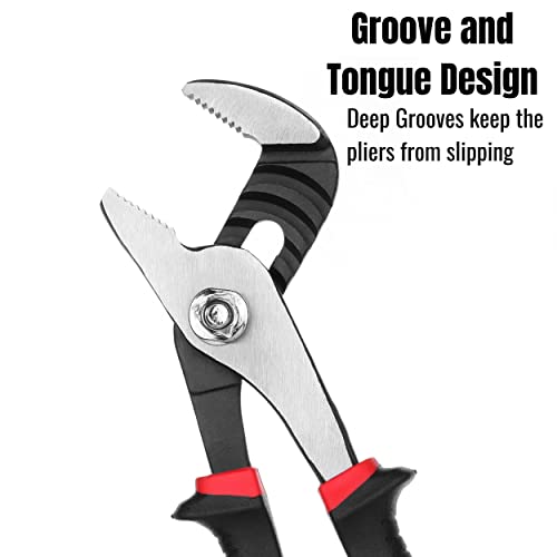 image for Mr. Pen- Tongue and Groove Pliers, 6.5 Inch, Slip Joint Pliers, Groove