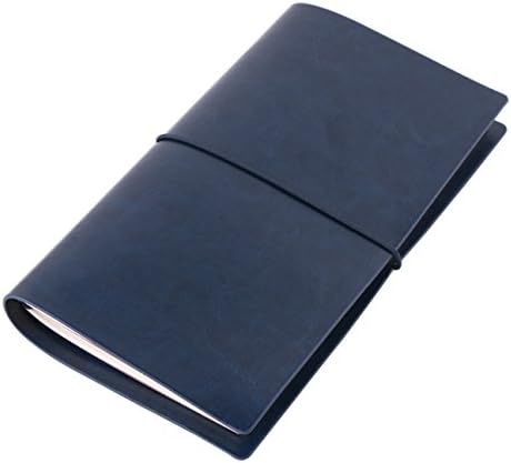 Small Refillable Travel Journal Blank Writing Notebook Diary, 20x12cm Office Product