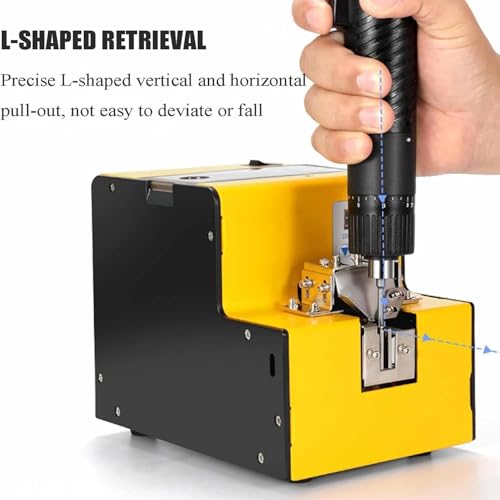 Distributeur automatique de vis avec affichage numérique, disposition et distribution rapides des vis pour vis M1.0-M5.0 (≤ 20 mm), capacité de 500 cc, 2 pièces/seconde, idéal pour un assemblage