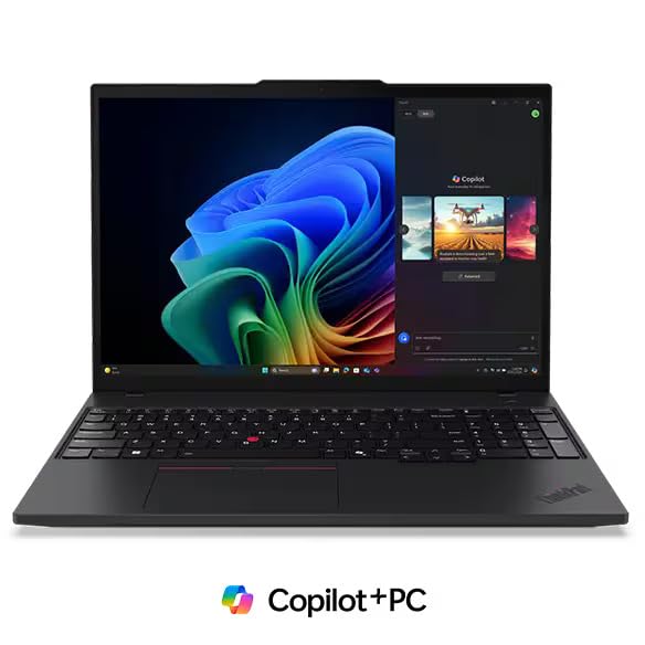 Image of Lenovo ThinkPad T16 Gen 4 AMD Ryzen AI 7 PRO 350, 16 inch WUXGA (1920 x 1200), IPS 400nits Touch Screen, 32GB RAM, 2TB SSD, 400 nits, 60Hz, Backlit KYB Fingerprint Reader, Windows Pro