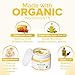 BeeFriendly Organic Face and Eye Cream, USDA Certified Organic Facial Moisturizer, All In One Natural Face, Eye, Neck, Decollete Cream Reduces Wrinkles & Lines, 2 oz