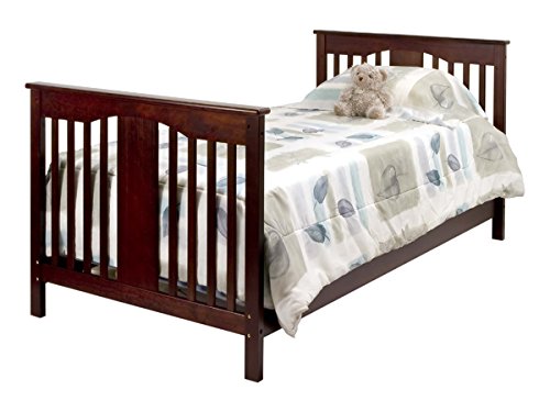 Davinci Twin/Full Size Bed Conversion Kit (M4799) In Espresso #TOP4