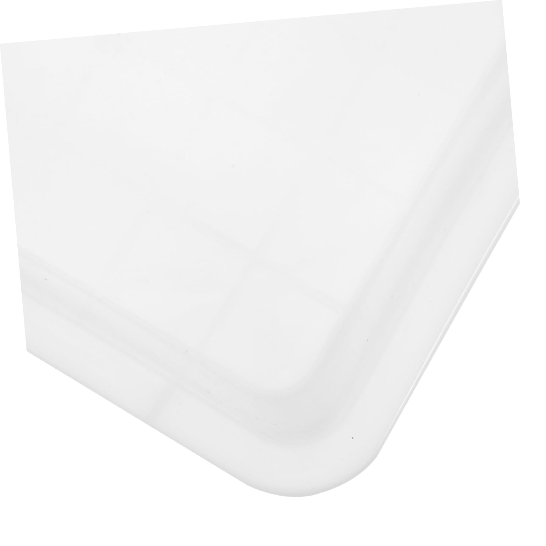 ROMISBABA Tray Organizer Utility Tray Laboratory Plate Laboratory Square Plate Reagent Plate Labs Dissection Tray Lab Tray Dissection Pan Reagent Tray Laboratory Storage Tray White Plastic