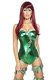 Roma Costume Women's 2 Piece Sexy Ivy Maiden, Hunter Green, Small