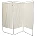 King size 3-Panel Privacy Screen Green 6mil vinyl, 85"Wx68"H