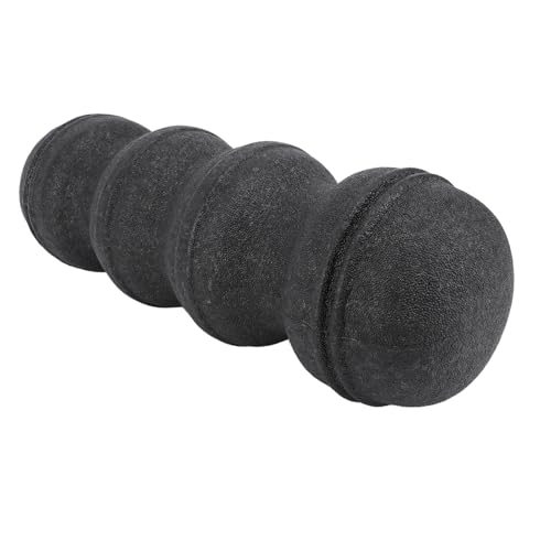 Foam Roller negro de alta dureza EPP para ejercicio de yoga para espalda, cintura y cadera para hombres y mujeres (55 dureza) miniatura 2